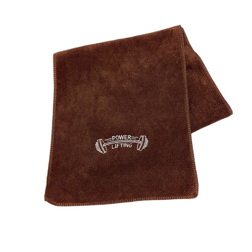Practical Workout Towel for Yoga Stretching-Coffee color