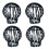 Roof Gutter Eaves Network Cable Floor Drain Drain Anti-Blocking Round Mesh Cover Downpipe Anti-Blocking Protection 5