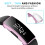 Case for Fitbit Inspire HR 2Pack Clear TPU Full Coverage Protective Cover with ShatterResistant Screen 3