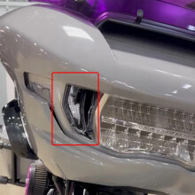 Motorcycle Fairing Mesh Vent Screen Batwing Accent Grill for Road Glide CVO/SE/ST FLTRXSE 2023-2026