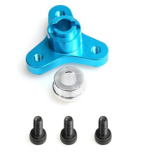 Slipperkoppling Eliminator Set 6878 för 1/10 för Slash 4X4 Rustler 4X4 Stampede 4WD Hoss 4WD VXL Silver