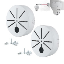 2Pack Universal Security Camera Junction Box for Outdoor Use, Weatherproof CCTV Mount Base