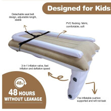 Inflatable Car Airplane Bed Mattress Air Bed for Kid Baby Extender Sleeping Mattress for Travel Car Road Trip
