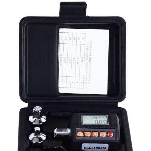 Digital Torque Wrench Meter Nm Lbf.Ft Unit with Backlight Audible VisualAlarm Real   Preset Modes for Precise 1