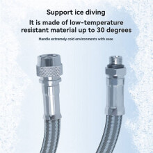 Frusta per Immersioni Subacquee BCD Regolatore per Immersioni Subacquee BCD Tubo Gonfiabile Asciugatrice Laterale Tubo Gonfiabile