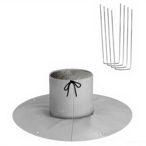 Tree Root Insulation Protective Cover Winter  Tree Root Protector  Tree Root Frost Freeze Protection Bag Gray
