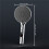1pc Digital Temperature Display Handheld LED Shower  Water Powered Without Battery Bathroom Accessories 3 Speed 6