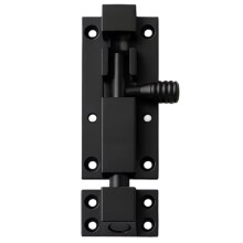 3 Inch Metal Door Security Lock Buckle Window Heavy Duty Thickened Sliding Gate Tower Bolt Catch Home Hardware Black