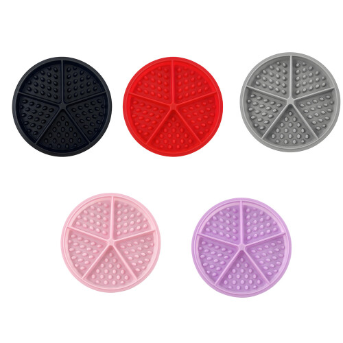Soft Foldable Waffle Maker Molds With Nontoxic Materials-Black 1