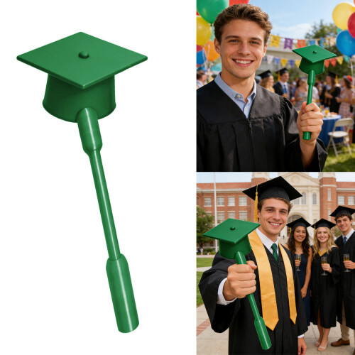 Unique 3D Printed Credit Card Holders Magical Wand-Green 2