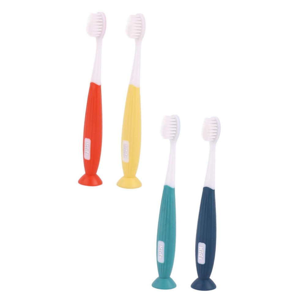 Soft Bristle Toothbrush 4pcs for Sensitive Teeth with Ergonomic NonSlip Grip Compact TravelFriendly