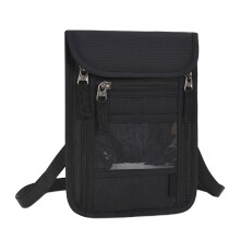 Hiking Bag Waterproof Card Wallet Phone Holder For-Black Color