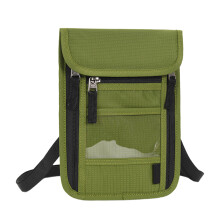 Hiking Bag Waterproof Card Wallet Phone Holder For-Green Color