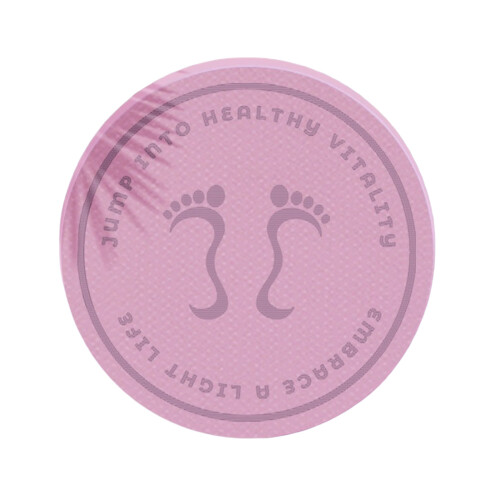 Tapis de corde à sauter antichoc, imperméable,-Violet 0,6 cm