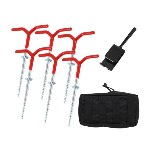 Reliable cold Weather Camping Tent mooring Set Including