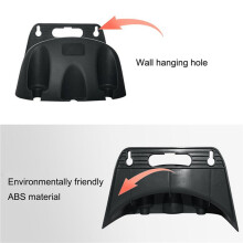 4X Wall Mounted Hose Hanger Garden Hose Pipe Reel Hanger Holder Cable Storage Bracket for 20M Hose Hanger