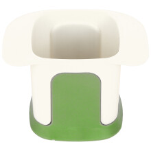 Langlebiger ABS-Gemüseschneider Handdruck 7x7,5cm Weiß