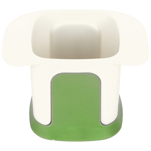 Langlebiger ABS-Gemüseschneider Handdruck 7x7,5cm Weiß