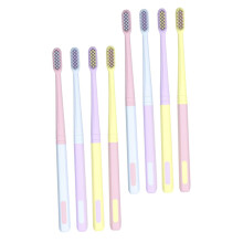 NIYANGLE 8PCS Extra Soft Bristle Toothbrush for Adults Sensitive Teeth Compact Travel Size