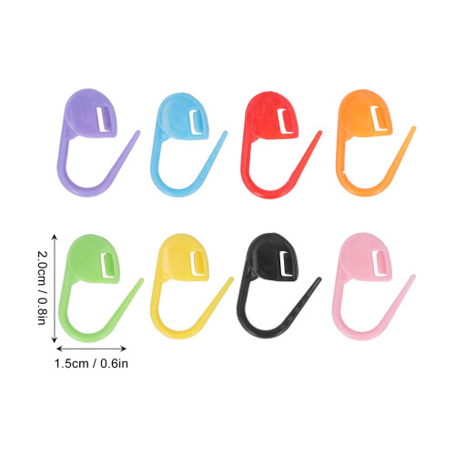 1000Pcs Plastic Stitch Needle Clips Locking Buckles for Craft & Sewing Projects 2