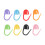1000Pcs Plastic Stitch Needle Clips Locking Buckles for Craft & Sewing Projects 13
