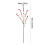 Realistic 6 Branch Silver Willow Artificial Plant With-Yellow 4