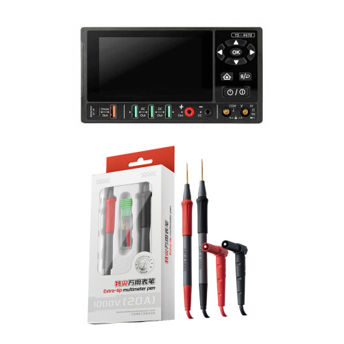 Shockproof Digital Ammeter Multimeter For Automotive And-A 1