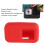 Silicone Cover for Hero 10 Black Action Camera Remote Control Red 9