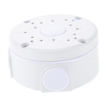 Weatherproof Security Camera Junction Box with Waterproof Cable Protection and Outdoor Mounting