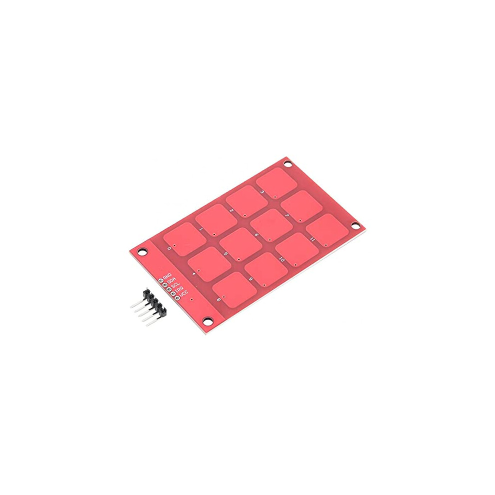 Mpr121 Capacitive Touch Keypad 12Key Sensor Module With Adjustable Sensitivity And Fast Response 9455672047371