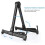 2-Pack Gitarrställ A-Ram Gitarrgolvställ Gitarrställ, Hopfällbar Gitarrhållare för Bas, Banjo, Cello, Mandolin 3
