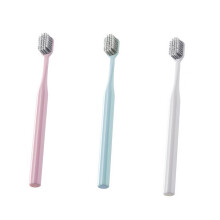 3pcs Extra Soft Bristle Toothbrush for Adults Small Head Ergonomic PP Handle for Sensitive Teeth