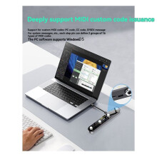 Pedale Controller MIDI Wireless, Pedale di Commutazione Della Modalità Audio, Pedale per Chitarra Intelligente per Effetti per Chitarra Elettrica e