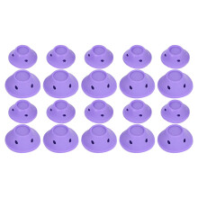 20Pcs Silicone Hair Rollers Set for Women Mushroom Style Curlers for Home Use