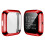 Red TPU Full Coverage ShockResistant ScratchResistant Protective Case Cover for Fitbit Versa 2 2