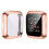 Rose Gold Plated Case Full Coverage Protective Shell Shock Absorbing Design for Fitbit Versa 2 2
