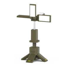 Lanterne de Camping Télescopique 14 000 MAh, Rechargeable, Base Magnétique, Lampe de Poche LED D'Extérieur pour Randonnée, Pêche, Tente, Urgence.