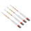 10Pcs Glass Hydrometer Set for Beer, Wine, 0.990-1.17 Specific Gravity 1