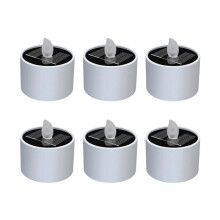 12X Solar Candle Light Outdoor LED Lawn Deck Halloween Decoration Night Light Waterproof Garden Solar Light for Camping