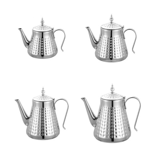 Stainless Steel Tea Kettle Includes Detachable Filter And-1.1L 1