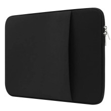 14" Laptop Sleeve Case Shockproof Black Bag