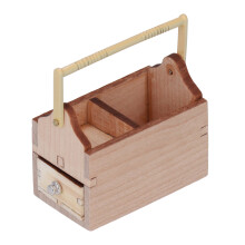 12 Miniatur-Werkzeug-Set für Puppenhäuser, Kiefernholz + Legierung, Für Kinder, Mädchen & Jungen