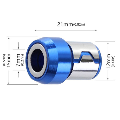 Pack of 4 Screwdriver Magnetizer Drill Bit Protective Cover 2