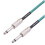 2X Gitarrinstrumentkabel Elgitarrsladd 6,35 mm Mono Plug Connect-Kabel för Gitarrbastrumma Ljudenhet, 5 Meter 2