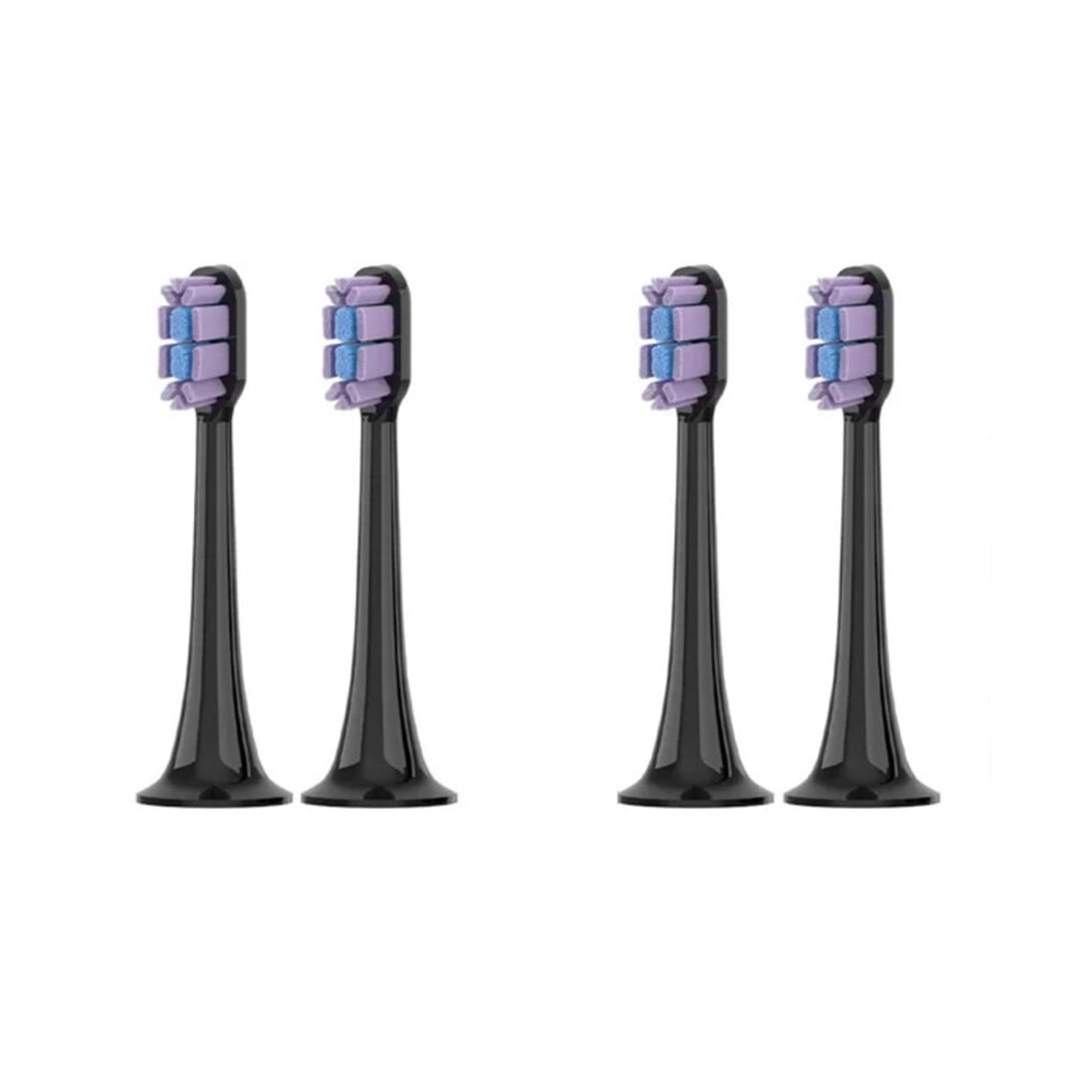 Electric Toothbrush Heads for Xiaomi Mijia T700,  Density Bristles, Secure Fit, 4 Pack