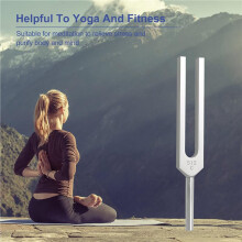 6X Aluminum Alloy Tuning Forks,512Hz Tuning Fork with Hammers for Nervous System Testing Sound Healing Therapy