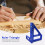 Multi-Angle Metric Woodworking Ruler  Drawing Ruler Angle Ruler Woodworking Tool  Drawing Tool Red 2