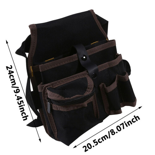Heavy Duty Electrician Tool Pouch With Multiple Pockets For Easy 2