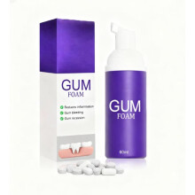 Gum Care Foam Toothpaste with Dual Action Cleaning and Gentle Gum Care for Sensitive Mouths