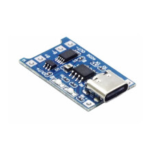 Type-C 18650 Lithium Battery Charger Module 5V 1A Charging Board with Dual Protection Functions for DIY Projects 50Pcs